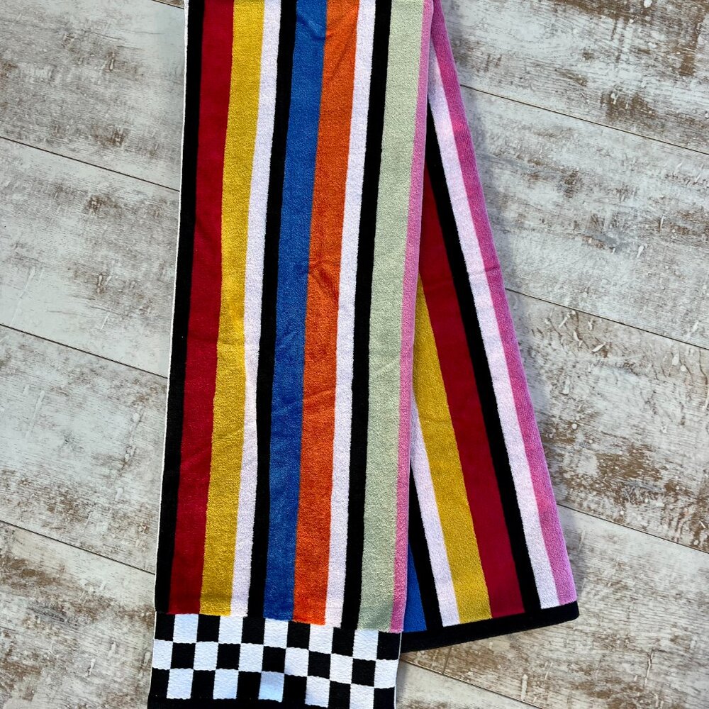 LARGE MacKenzie-Childs Avant Garden Bath Towel